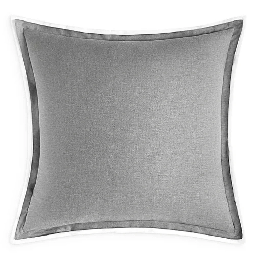 Hudson Park Collection Cotton-Cashmere Euro Sham, New w/Tag